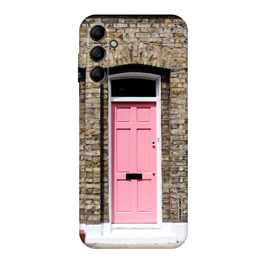 Pastel Pink Door Original Polycarbonate Back Case for Galaxy A14 5G