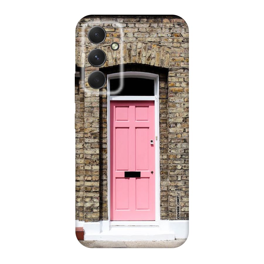 Pastel Pink Door Original Polycarbonate Back Case for Galaxy A54