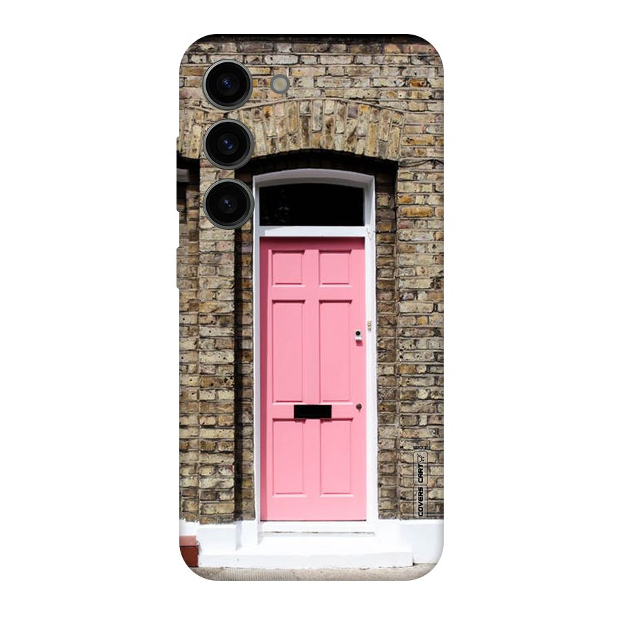 Pastel Pink Door Original Polycarbonate Back Case for Galaxy S23