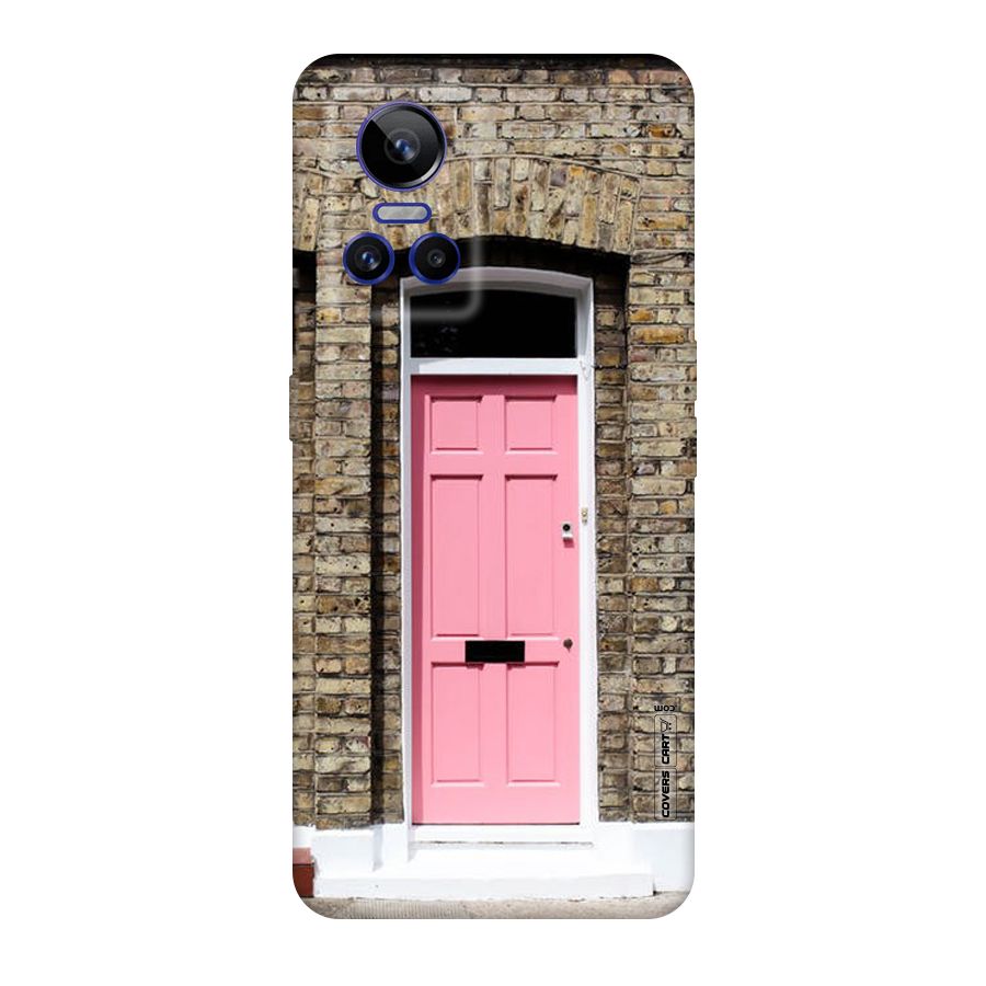 Pastel Pink Door Original Polycarbonate Back Case for Realme GT Neo 3
