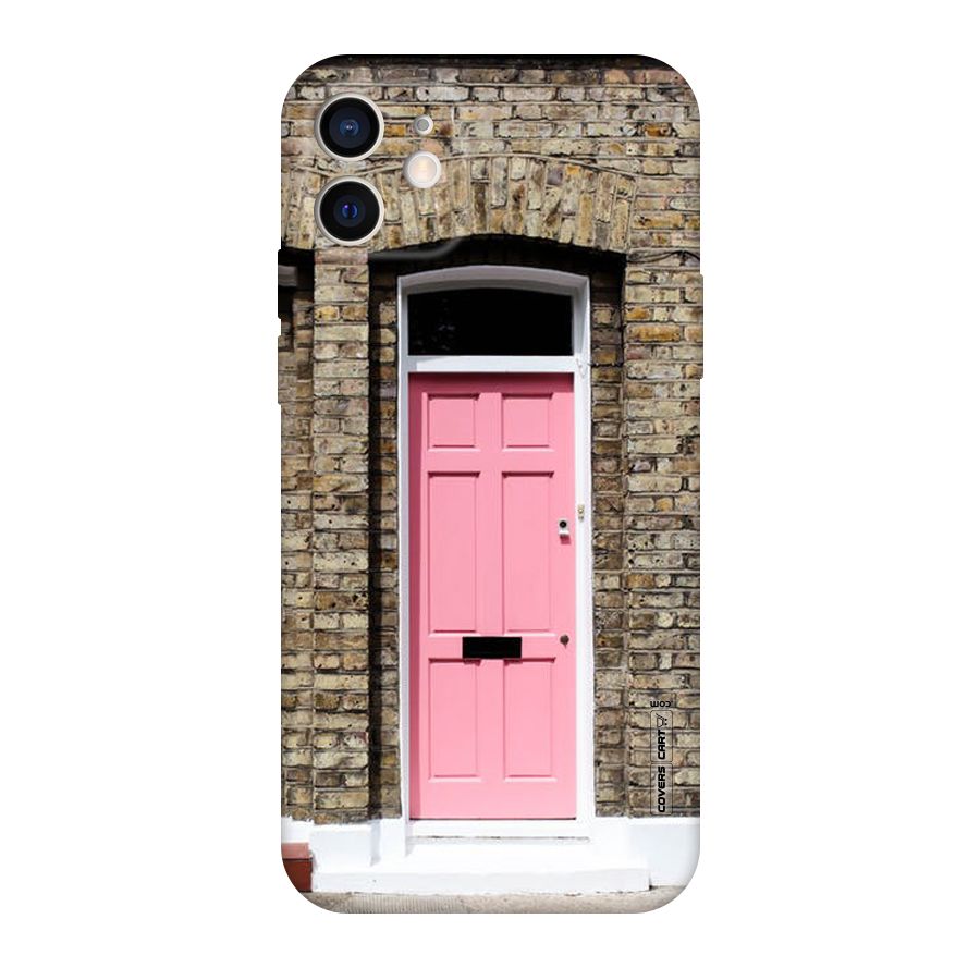 Pastel Pink Door Original Polycarbonate Back Case for iPhone 12