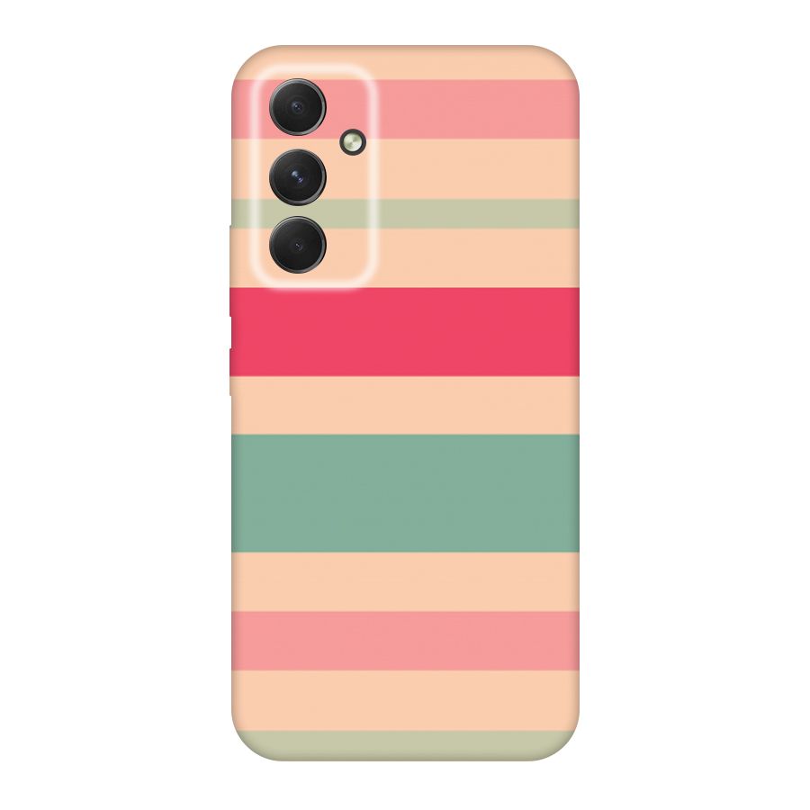 Pastel Stripes Vintage Original Polycarbonate Back Case for Galaxy A54
