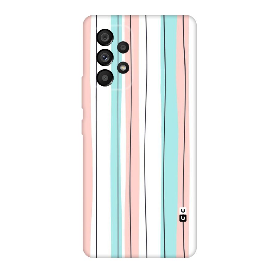 Pastel Tri Stripes Original Polycarbonate Back Case for Galaxy A53 5G