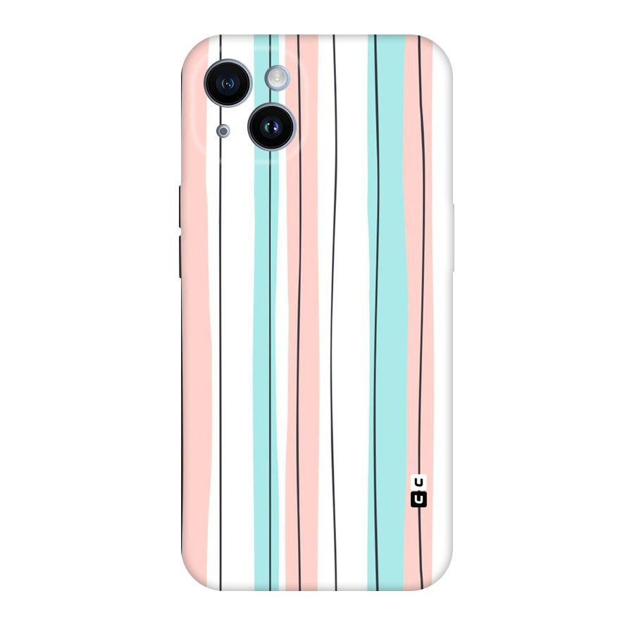 Pastel Tri Stripes Original Polycarbonate Back Case for iPhone 14