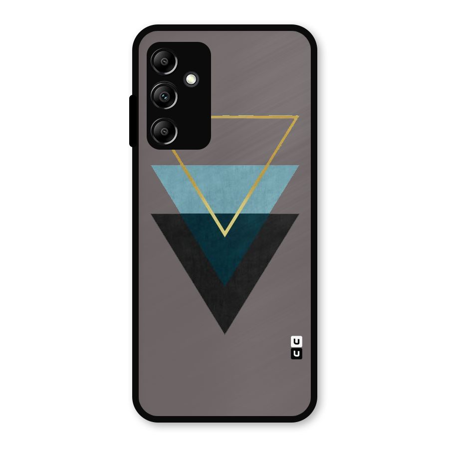 Pastel Triangle Metal Back Case for Galaxy A14 5G