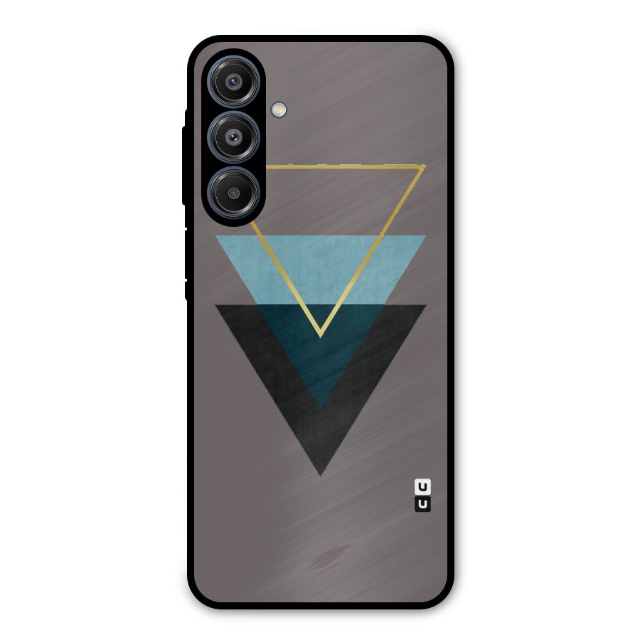 Pastel Triangle Metal Back Case for Galaxy A16 5G