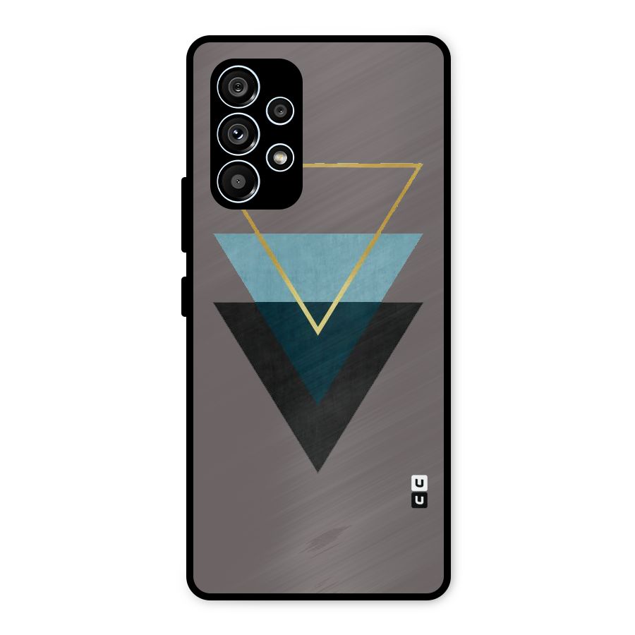 Pastel Triangle Metal Back Case for Galaxy A53 5G