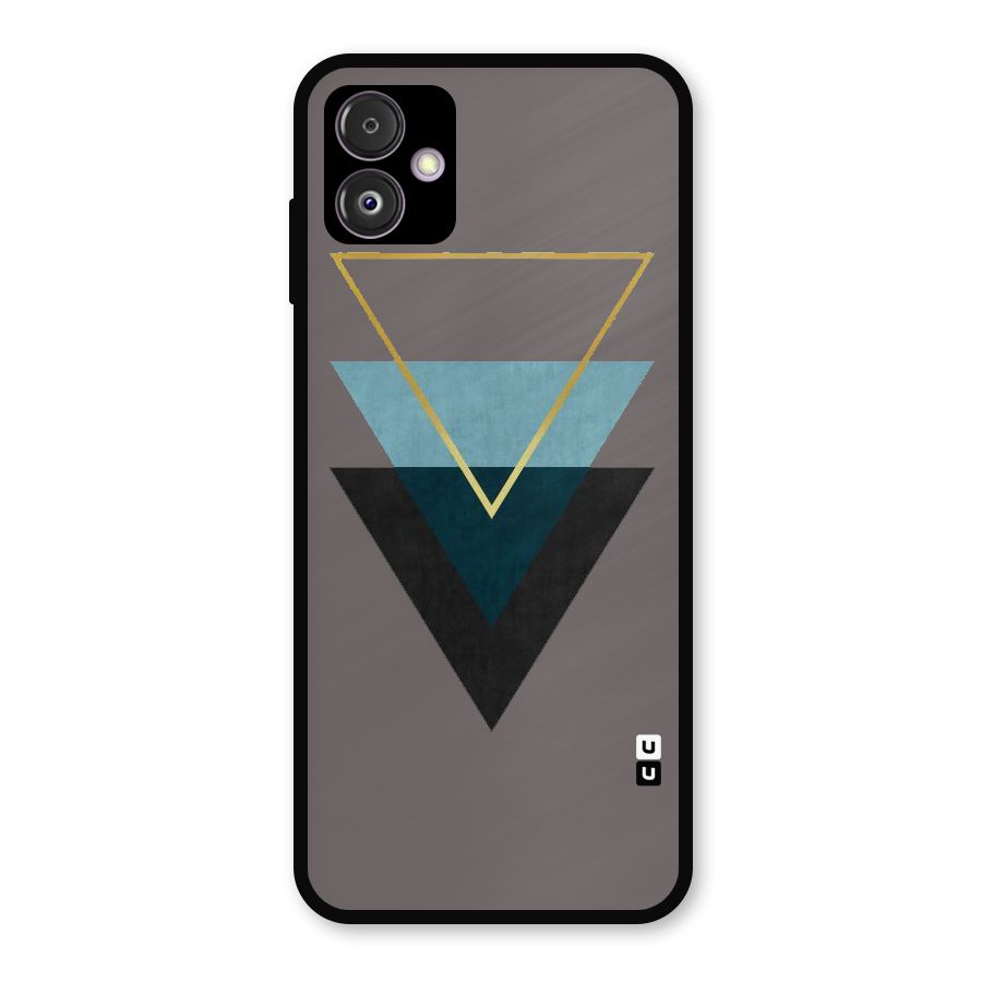 Pastel Triangle Metal Back Case for Galaxy F14