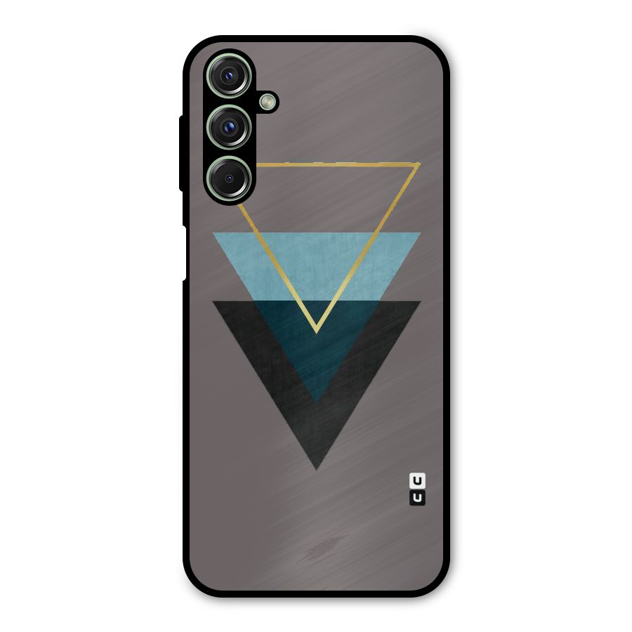 Pastel Triangle Metal Back Case for Galaxy M34