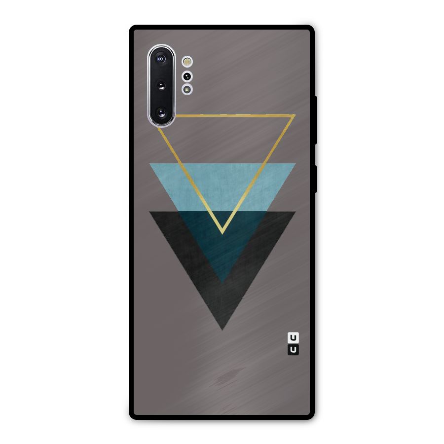 Pastel Triangle Metal Back Case for Galaxy Note 10 Plus