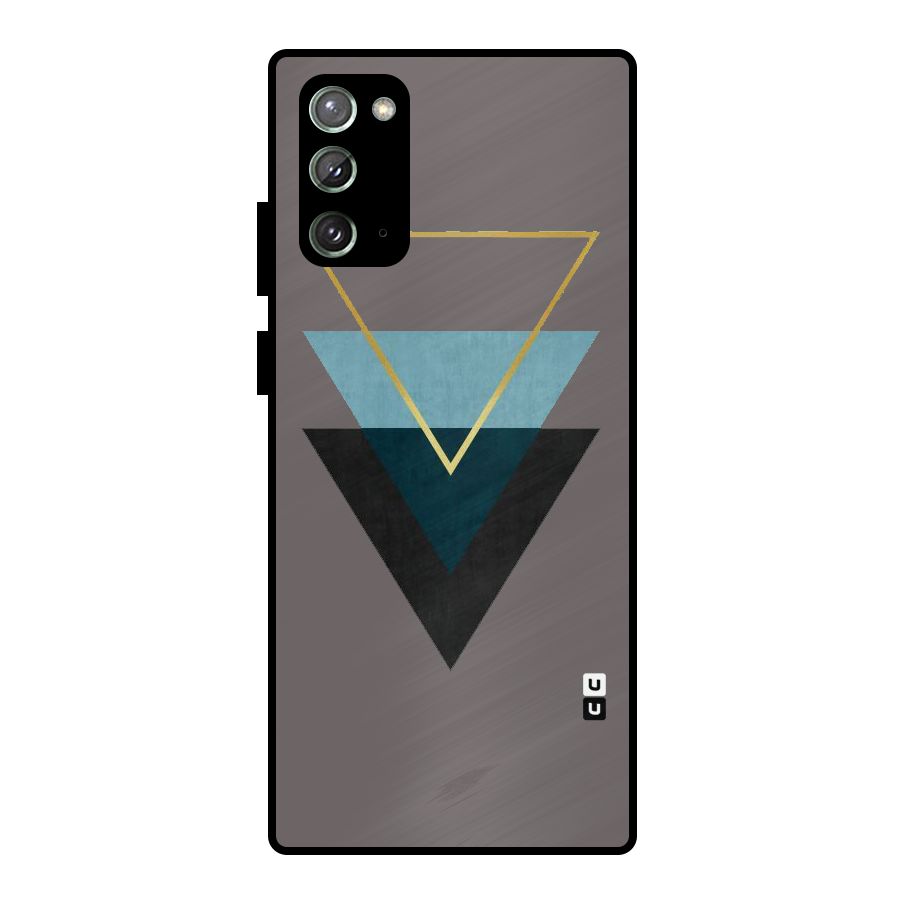 Pastel Triangle Metal Back Case for Galaxy Note 20