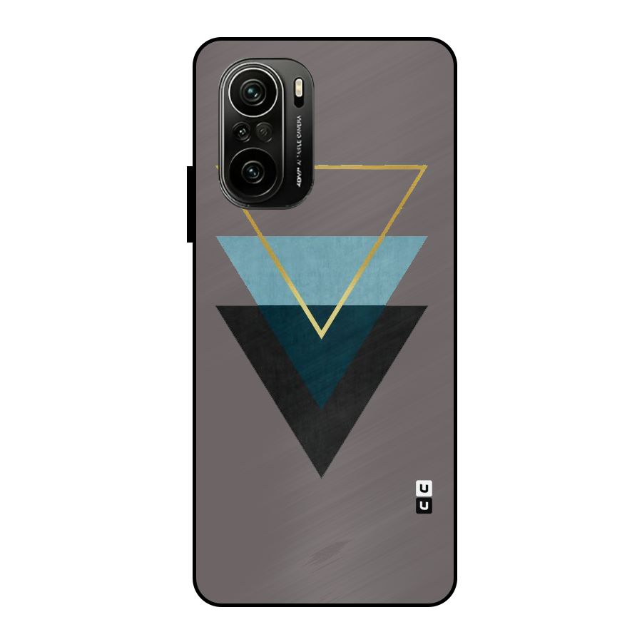 Pastel Triangle Metal Back Case for Mi 11X Pro
