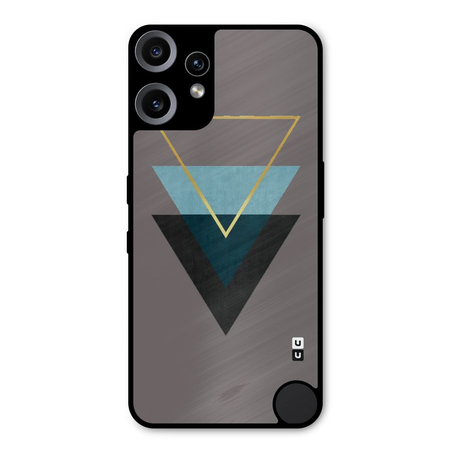 Pastel Triangle Metal Back Case for Nothing CMF Phone 2 Pro