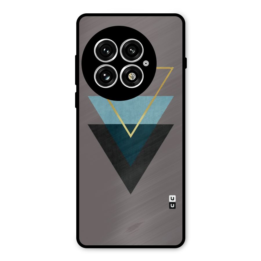 Pastel Triangle Metal Back Case for OnePlus 13