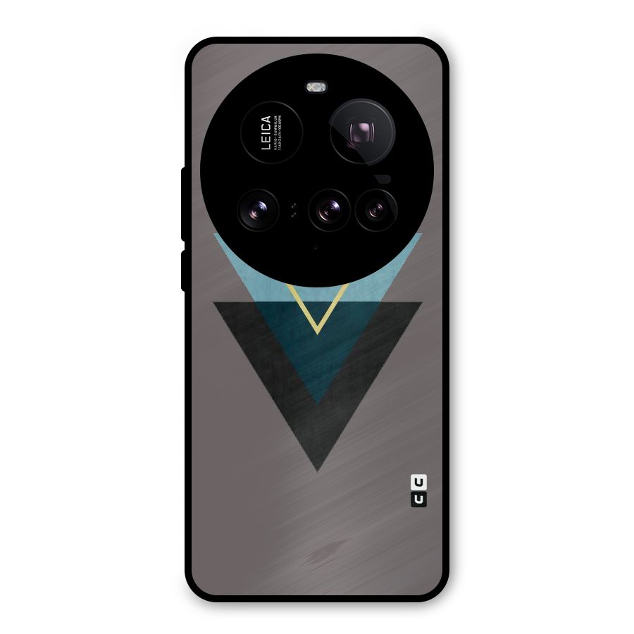 Pastel Triangle Metal Back Case for Xiaomi 15 Ultra