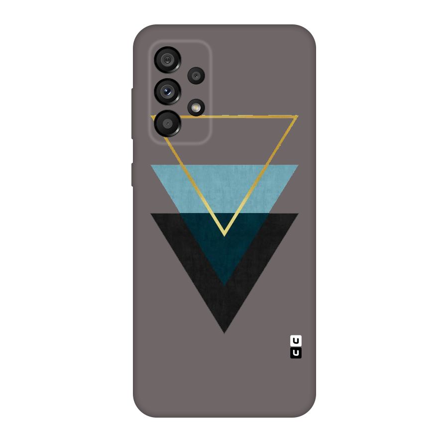 Pastel Triangle Original Polycarbonate Back Case for Galaxy A73 5G