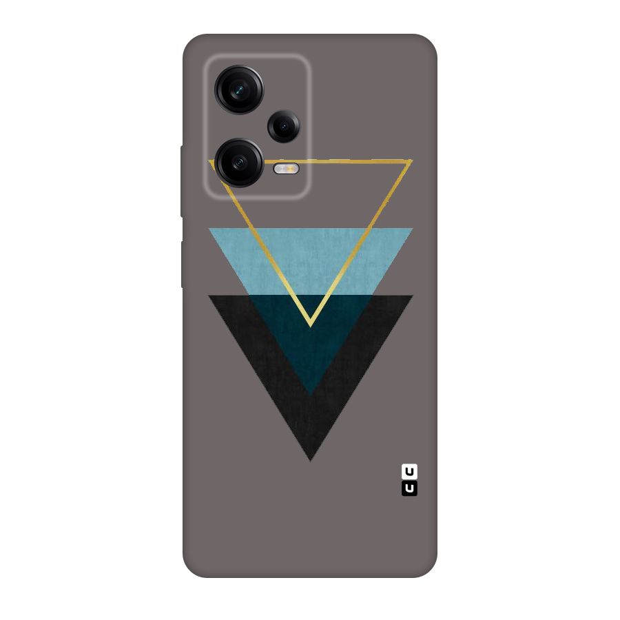 Pastel Triangle Original Polycarbonate Back Case for Redmi Note 12 Pro