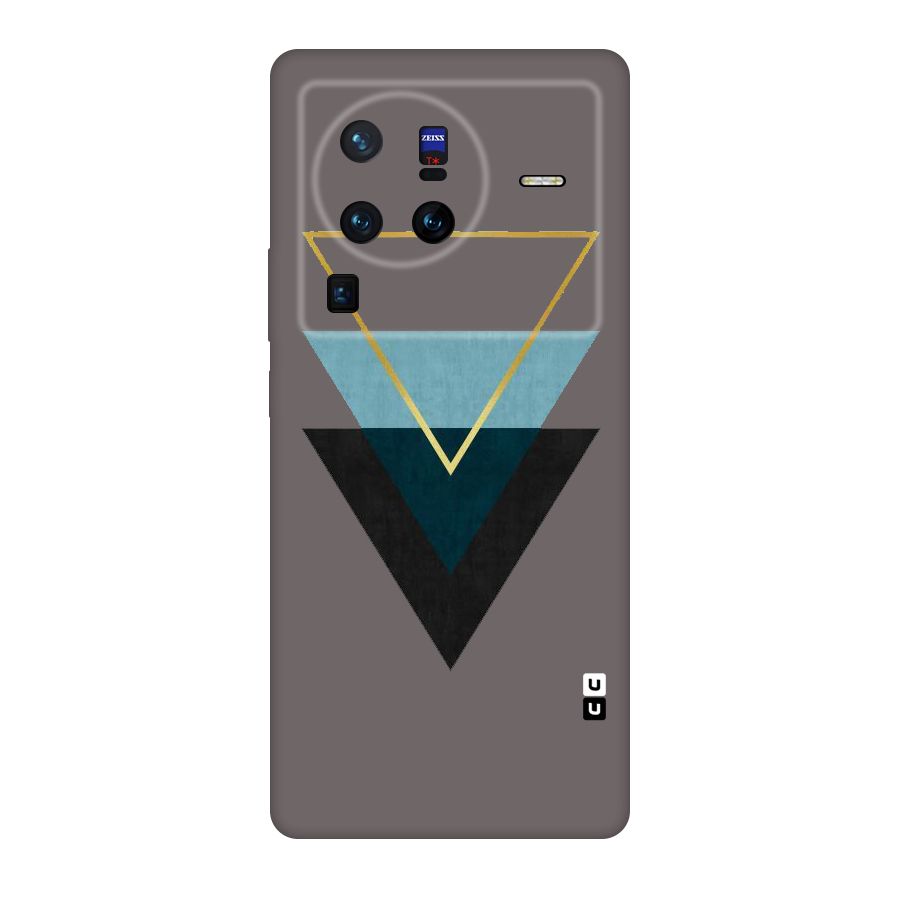 Pastel Triangle Original Polycarbonate Back Case for Vivo X80