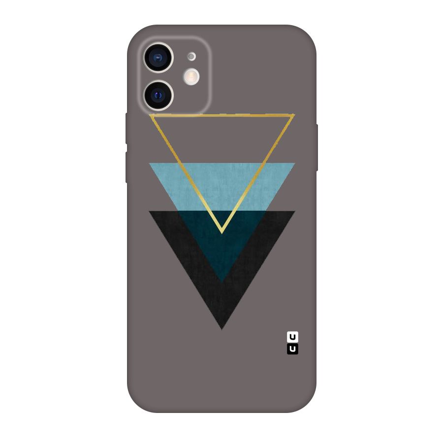 Pastel Triangle Original Polycarbonate Back Case for iPhone 12