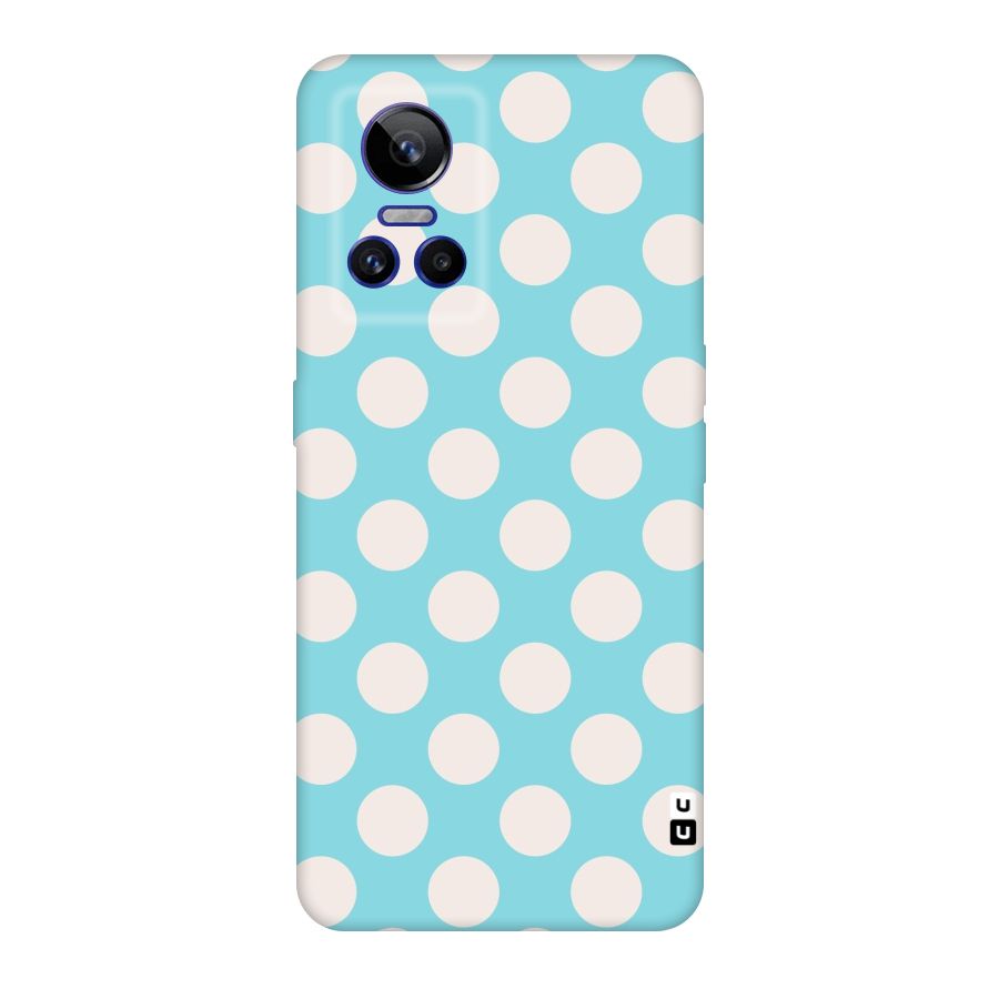 Pastel White Polka Dots Original Polycarbonate Back Case for Realme GT Neo 3
