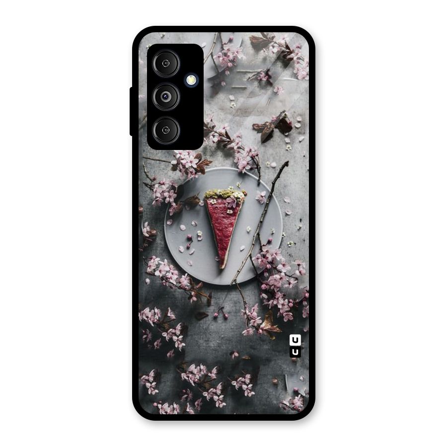 Pastry Florals Glass Back Case for Galaxy M14 5G