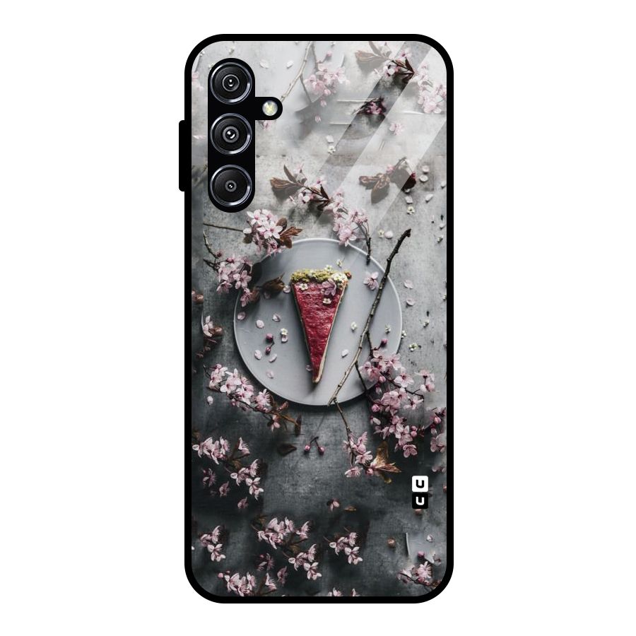 Pastry Florals Glass Back Case for Galaxy M34 5G
