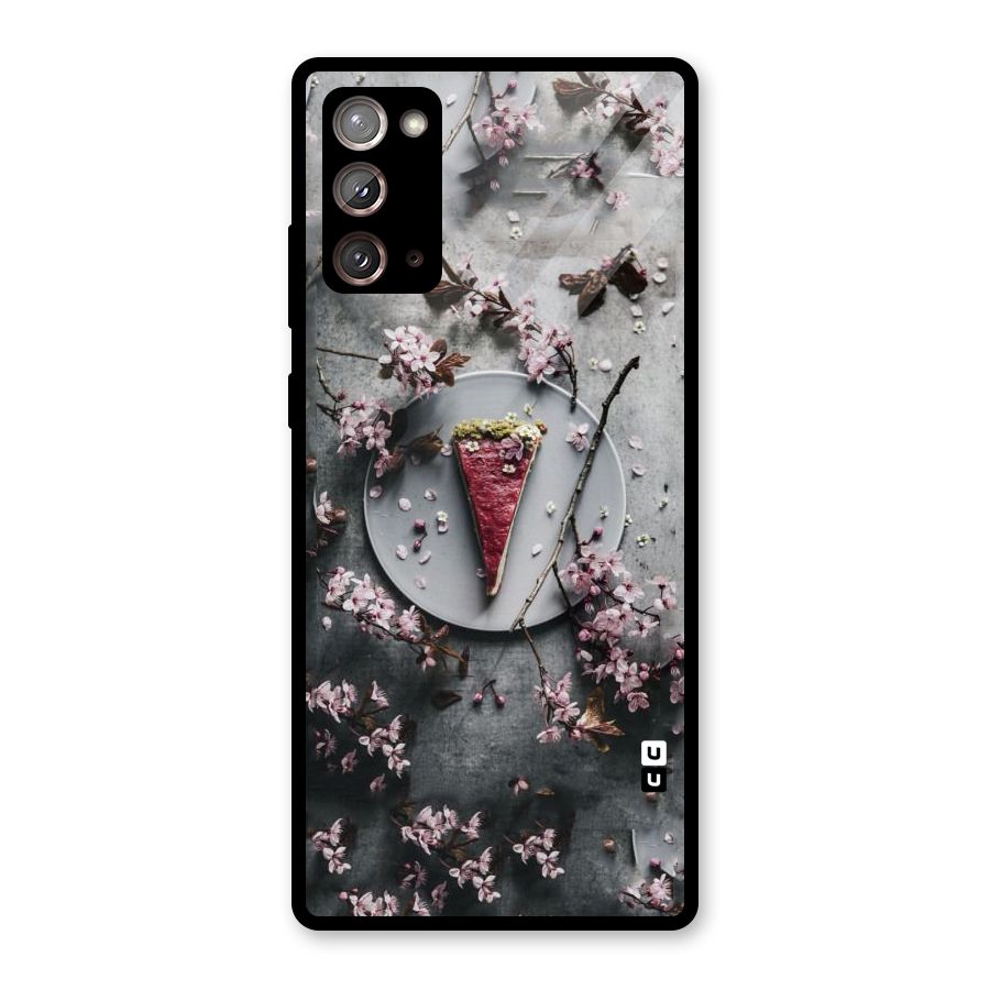 Pastry Florals Glass Back Case for Galaxy Note 20