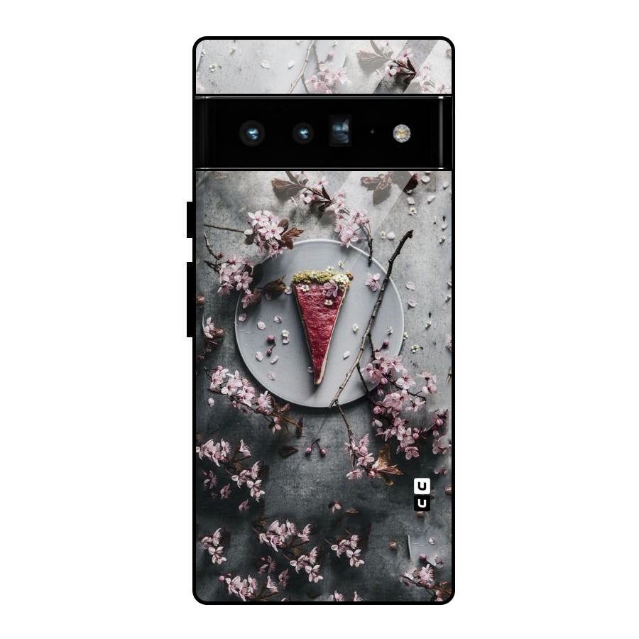 Pastry Florals Glass Back Case for Google Pixel 6 Pro