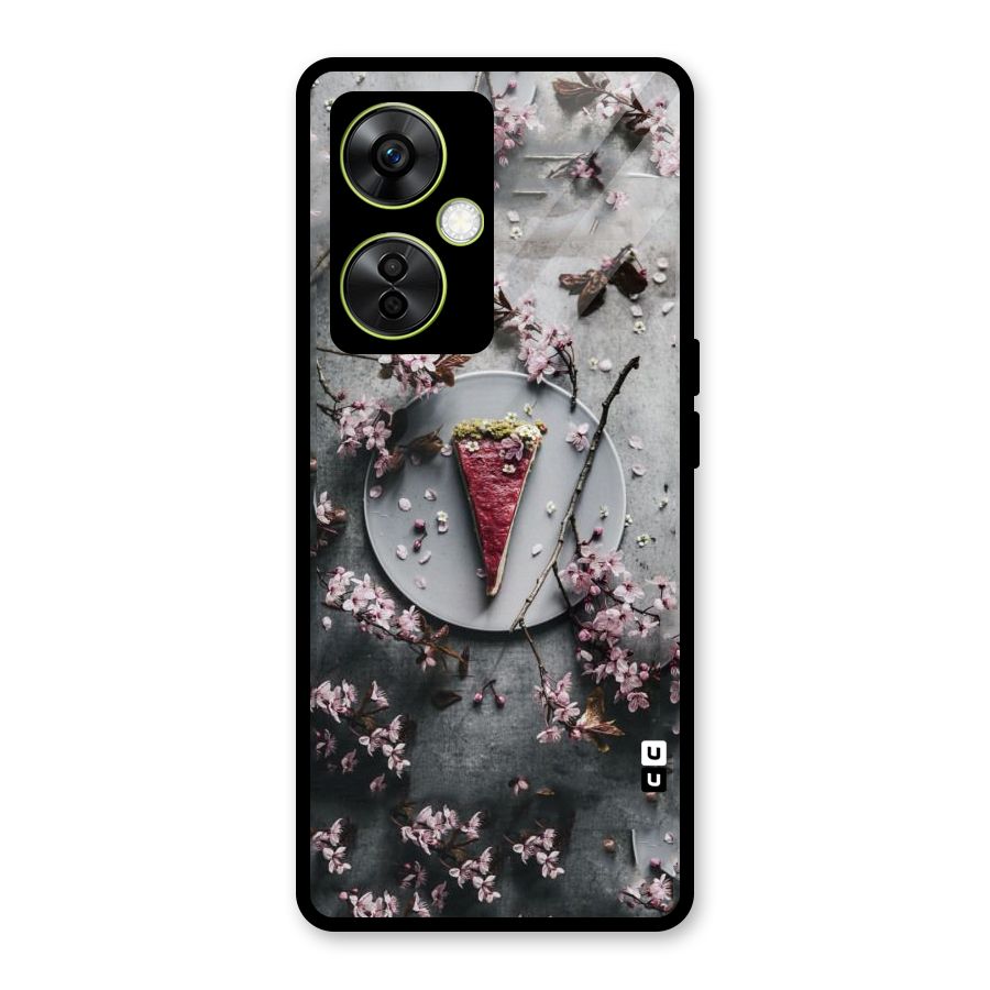 Pastry Florals Glass Back Case for OnePlus Nord CE 3 Lite