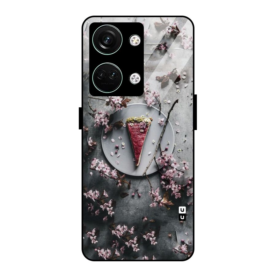 Pastry Florals Glass Back Case for Oneplus Nord 3