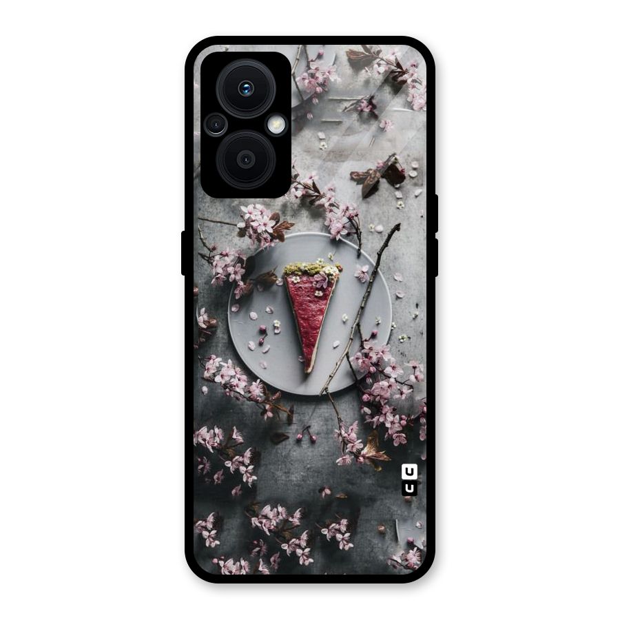 Pastry Florals Glass Back Case for Oppo F21s Pro 5G