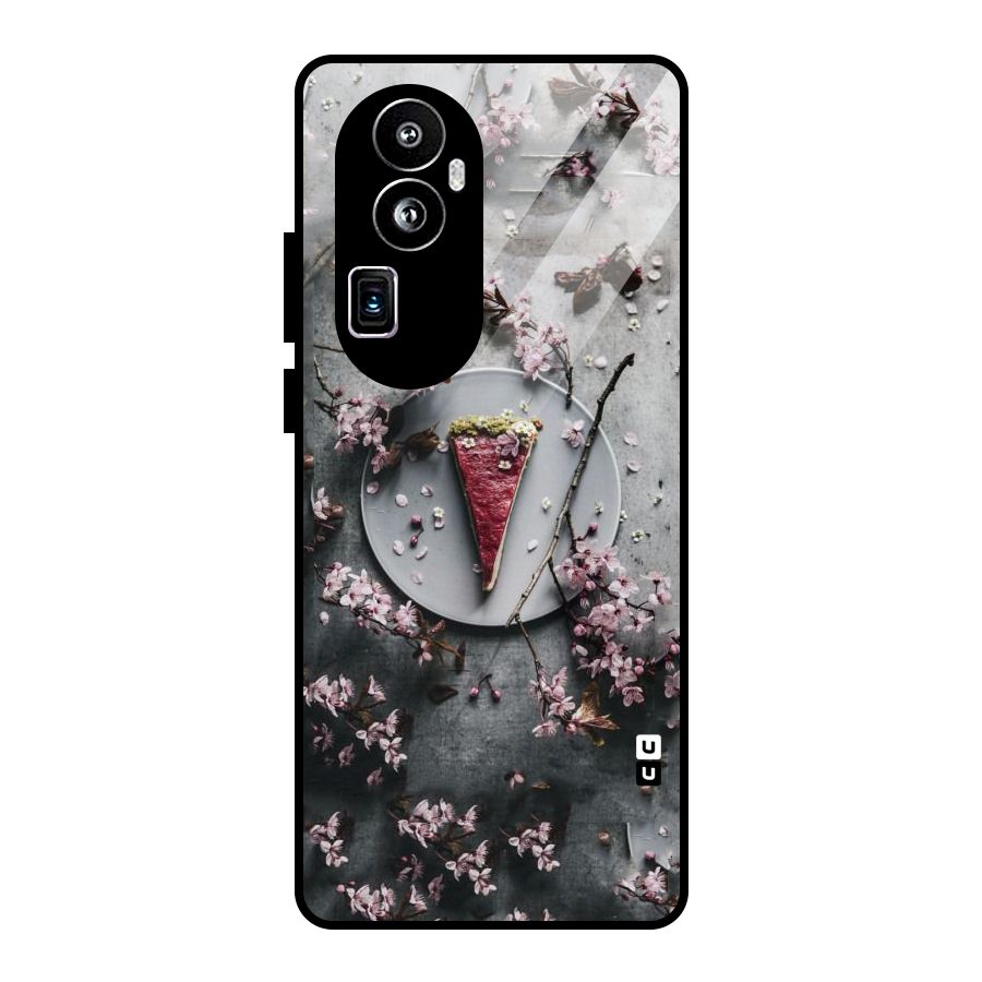 Pastry Florals Glass Back Case for Oppo Reno10 Pro Plus