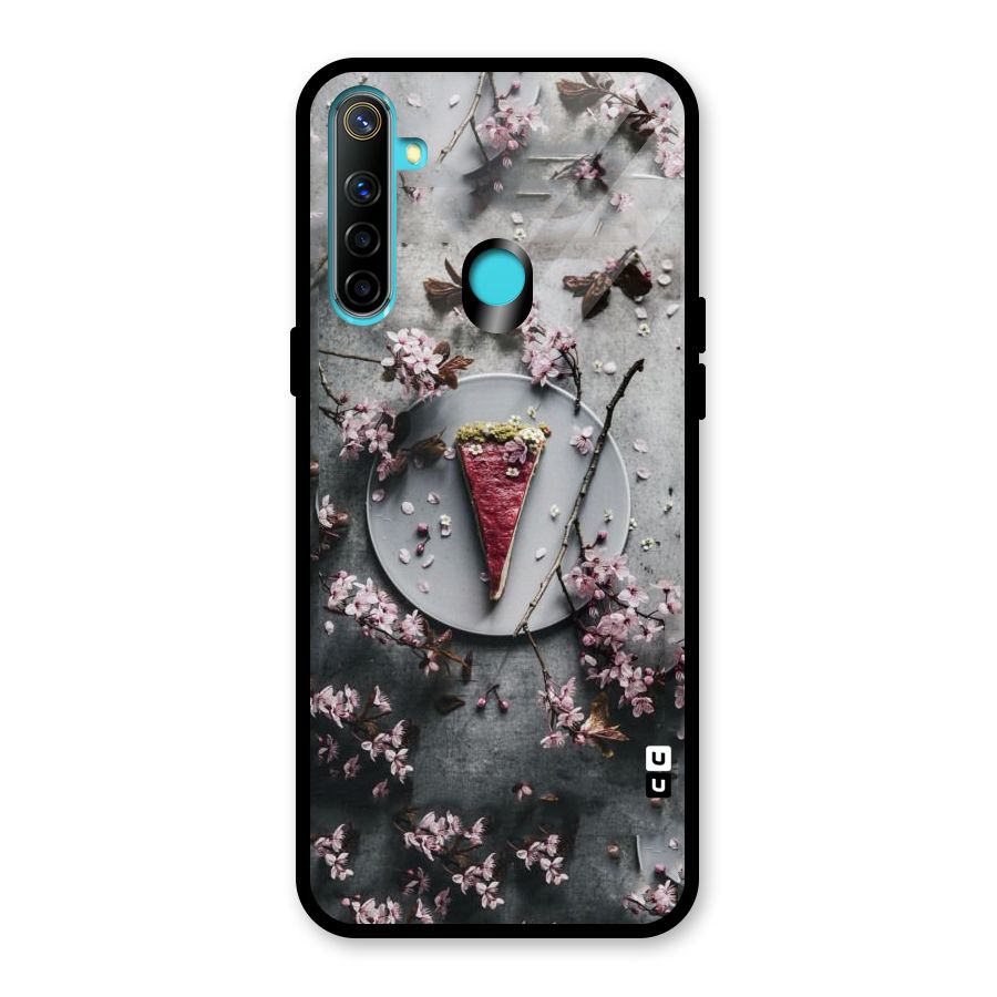 Pastry Florals Glass Back Case for Realme 5