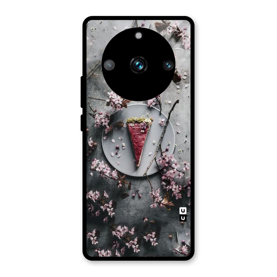 Pastry Florals Glass Back Case for Realme Narzo 60 Pro