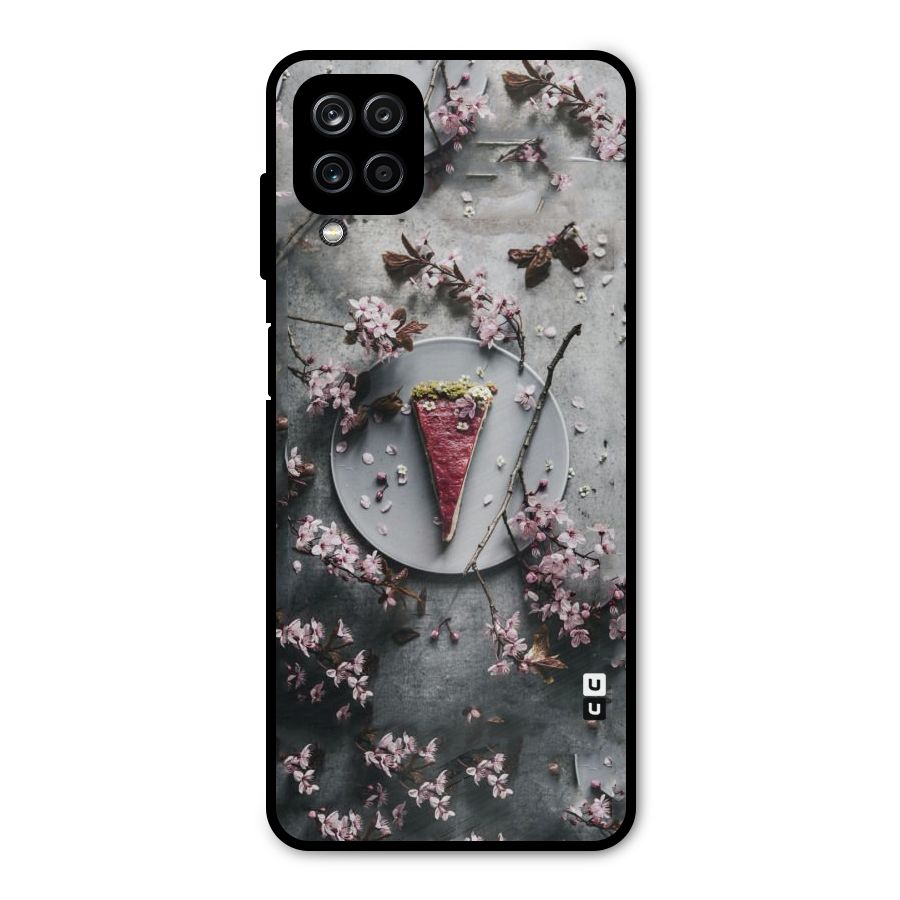 Pastry Florals Metal Back Case for Galaxy A12