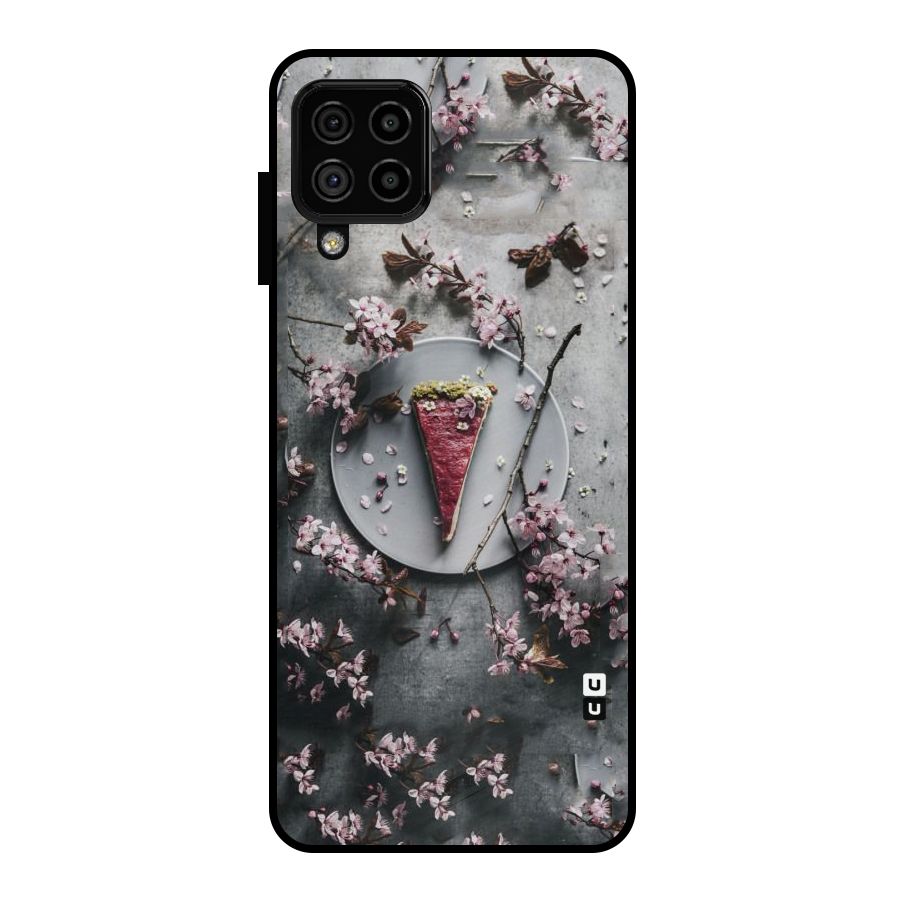 Pastry Florals Metal Back Case for Galaxy A22 4G