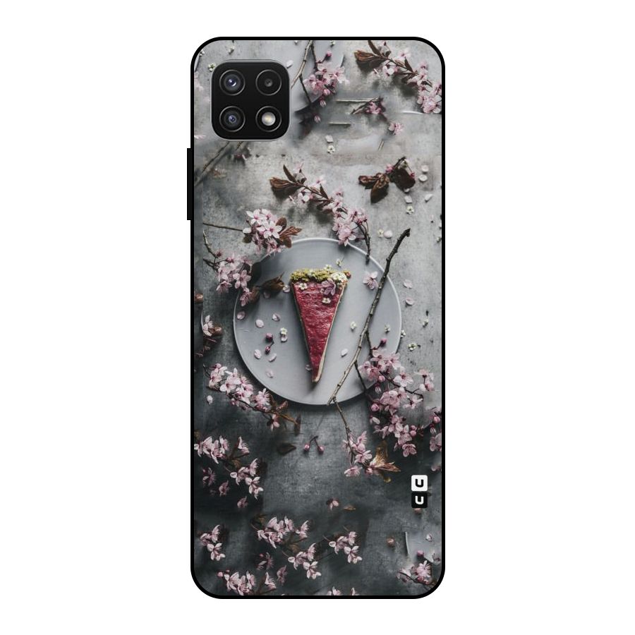 Pastry Florals Metal Back Case for Galaxy A22 5G