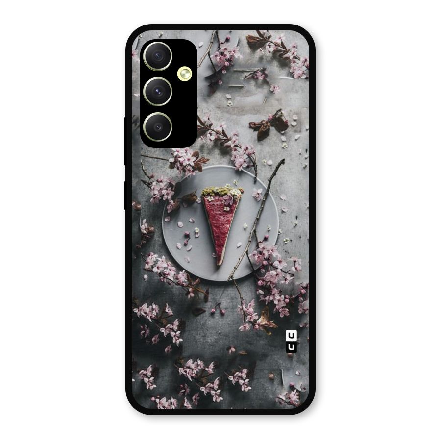 Pastry Florals Metal Back Case for Galaxy A34