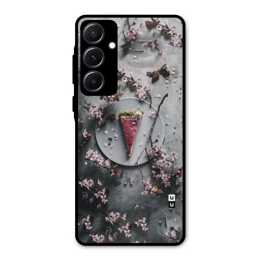 Pastry Florals Metal Back Case for Galaxy A55