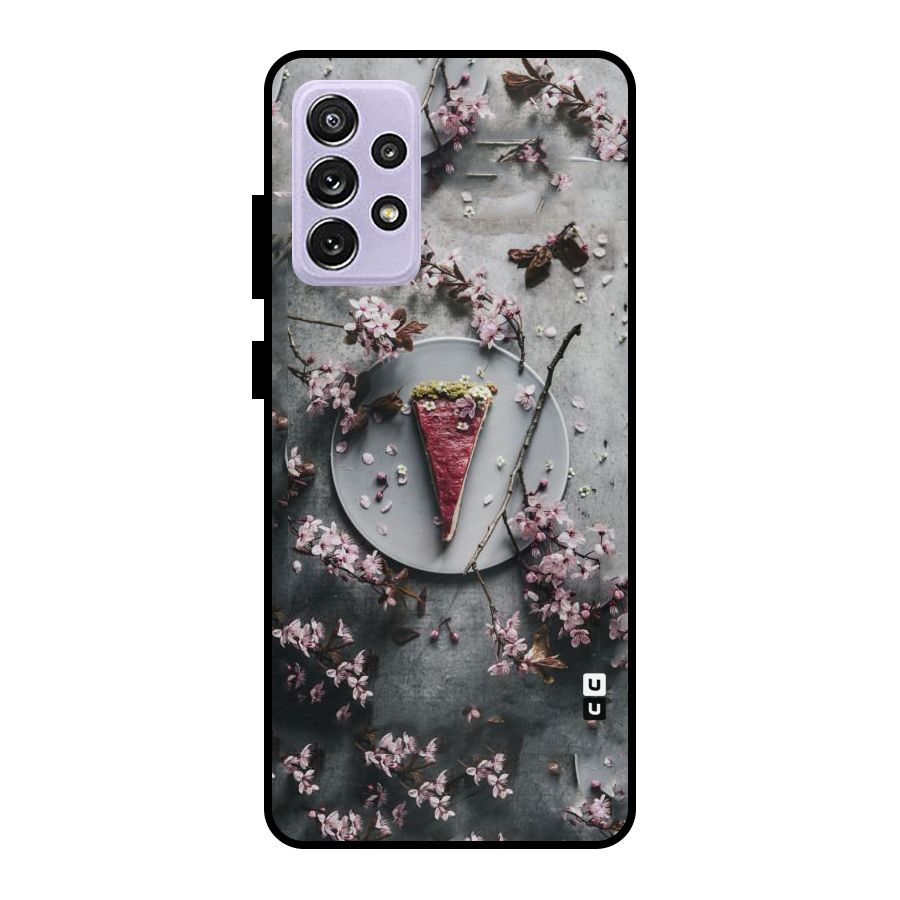 Pastry Florals Metal Back Case for Galaxy A72