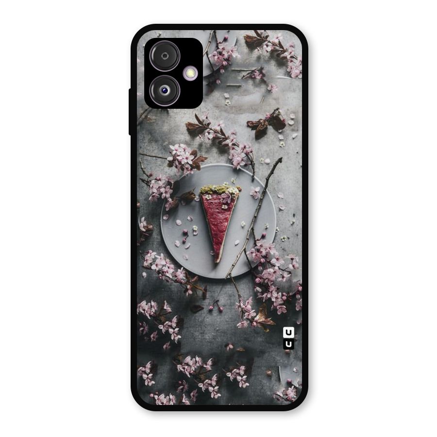Pastry Florals Metal Back Case for Galaxy F14