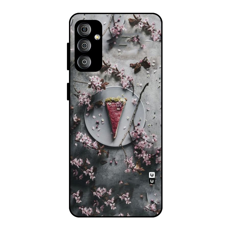Pastry Florals Metal Back Case for Galaxy F23