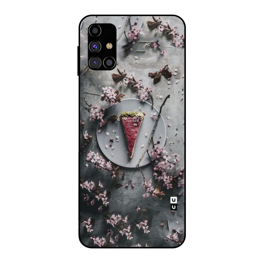 Pastry Florals Metal Back Case for Galaxy M31s