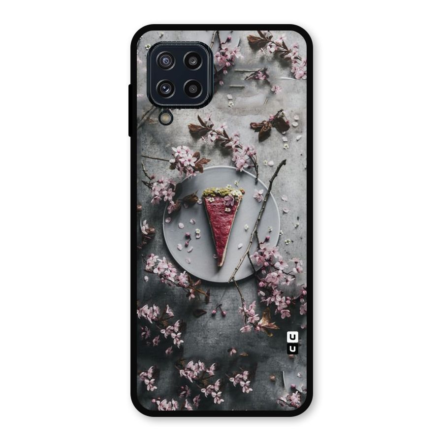 Pastry Florals Metal Back Case for Galaxy M32