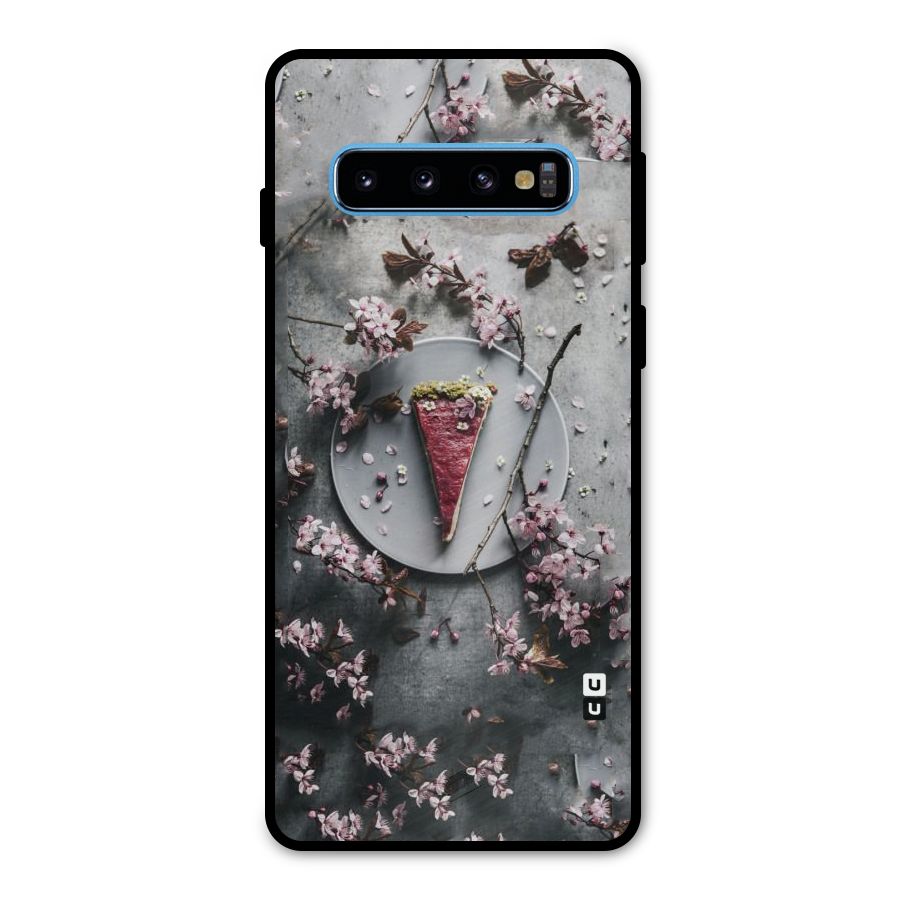 Pastry Florals Metal Back Case for Galaxy S10