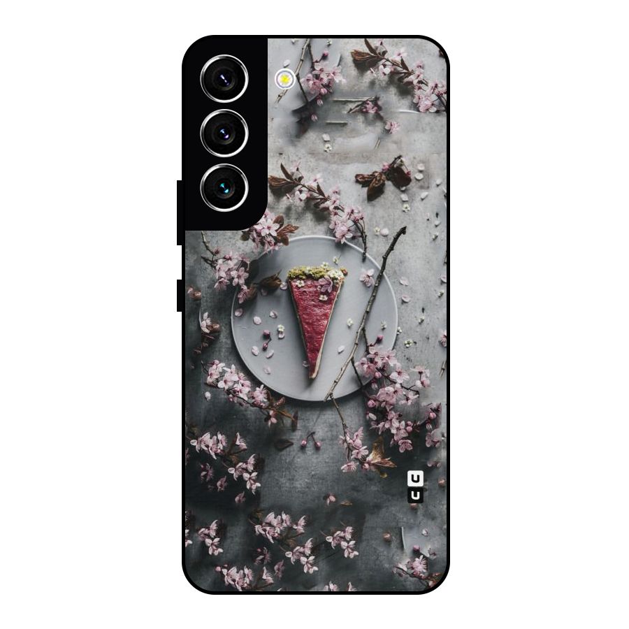Pastry Florals Metal Back Case for Galaxy S22 5G