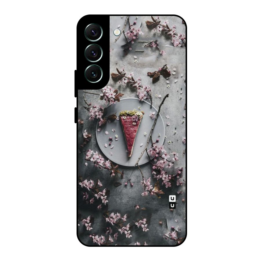 Pastry Florals Metal Back Case for Galaxy S22 Plus 5G