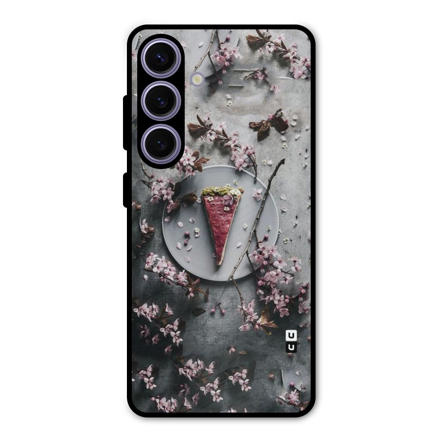 Pastry Florals Metal Back Case for Galaxy S24