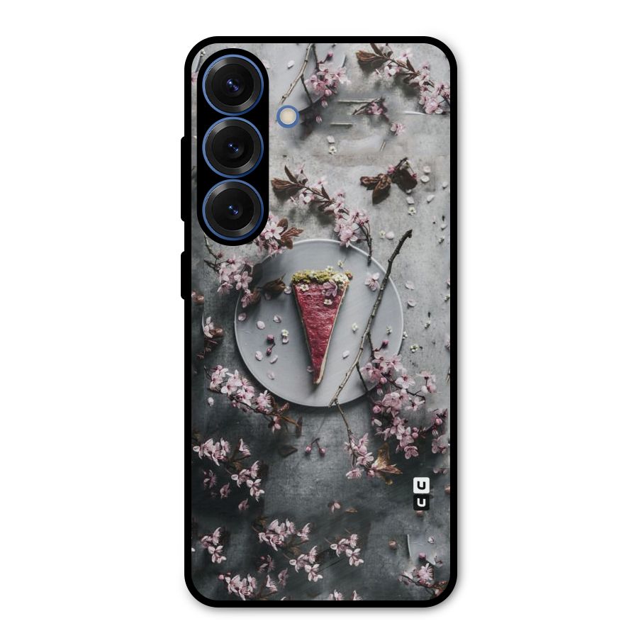 Pastry Florals Metal Back Case for Galaxy S25