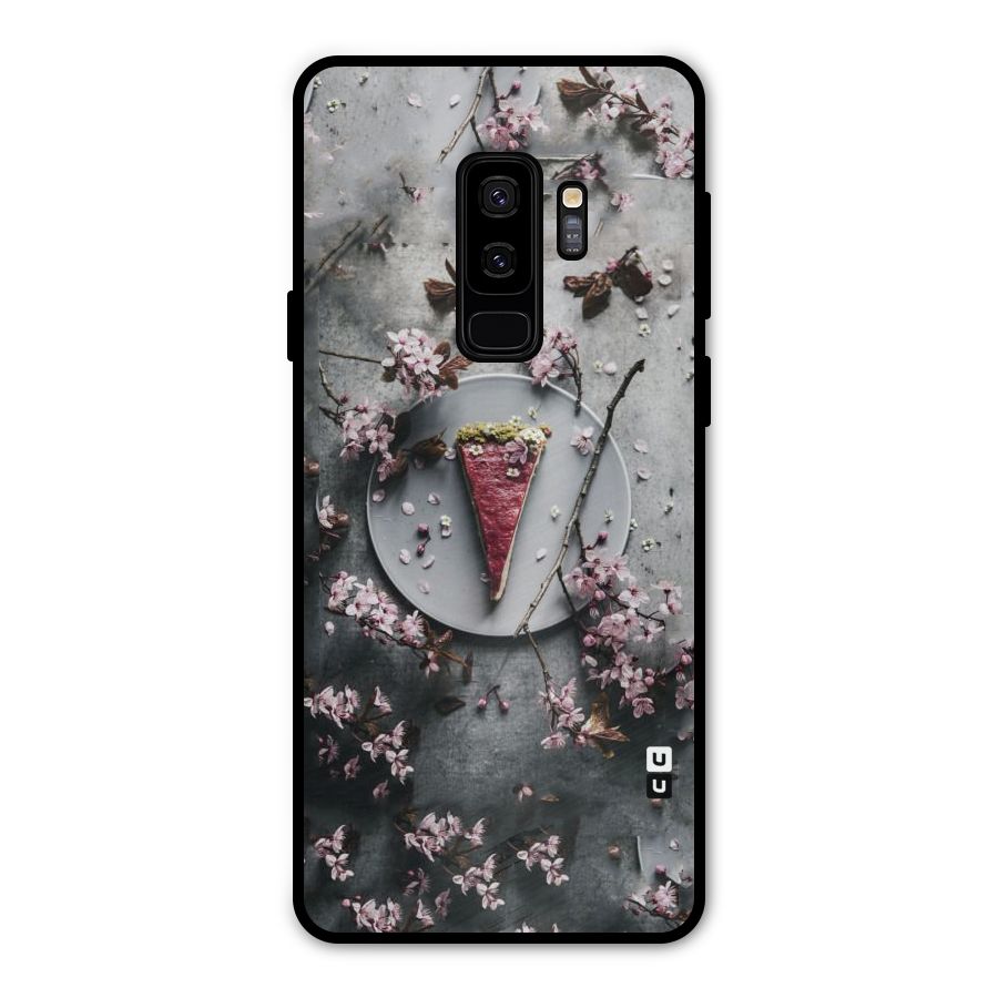 Pastry Florals Metal Back Case for Galaxy S9 Plus